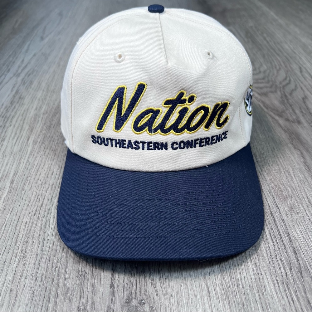 SEC Nation Script SnapBack Hat Southeastern Conference NCAA College Football‎